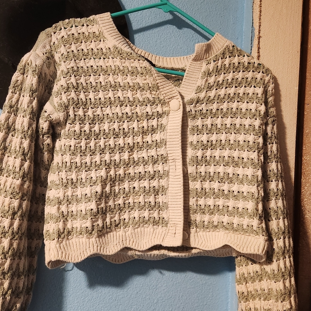 Cute Chunky Cropped sweater